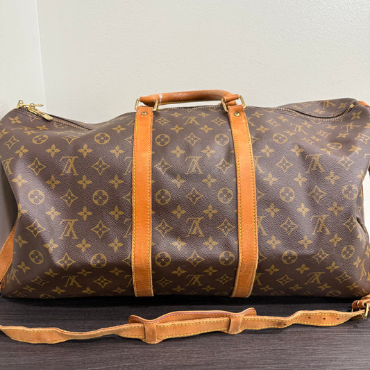 CLEARANCE #801 LOUIS VUITTON Keepall 55 Bandouliere