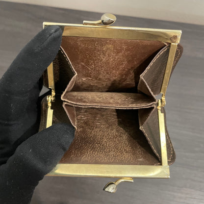 #179 GUCCI GG Canvas Coin Purse