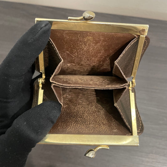 #179 GUCCI GG Canvas Coin Purse