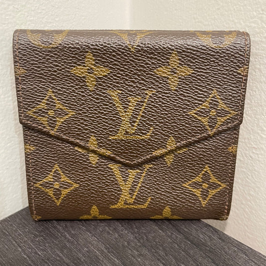 #182 LOUIS VUITTON Monogram Compact Wallet