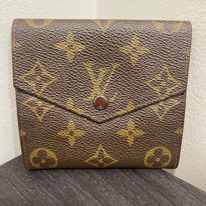 #182 LOUIS VUITTON Monogram Compact Wallet