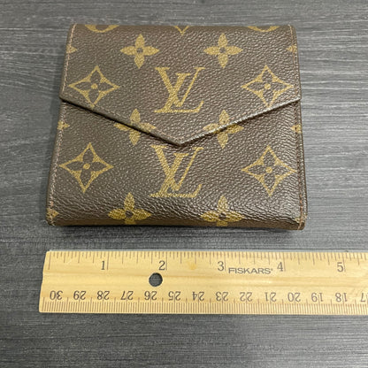 #182 LOUIS VUITTON Monogram Compact Wallet