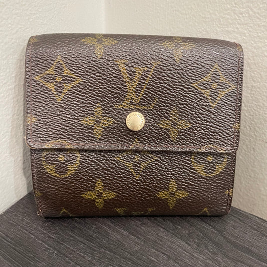 #183 LOUIS VUITTON Monogram Compact Wallet