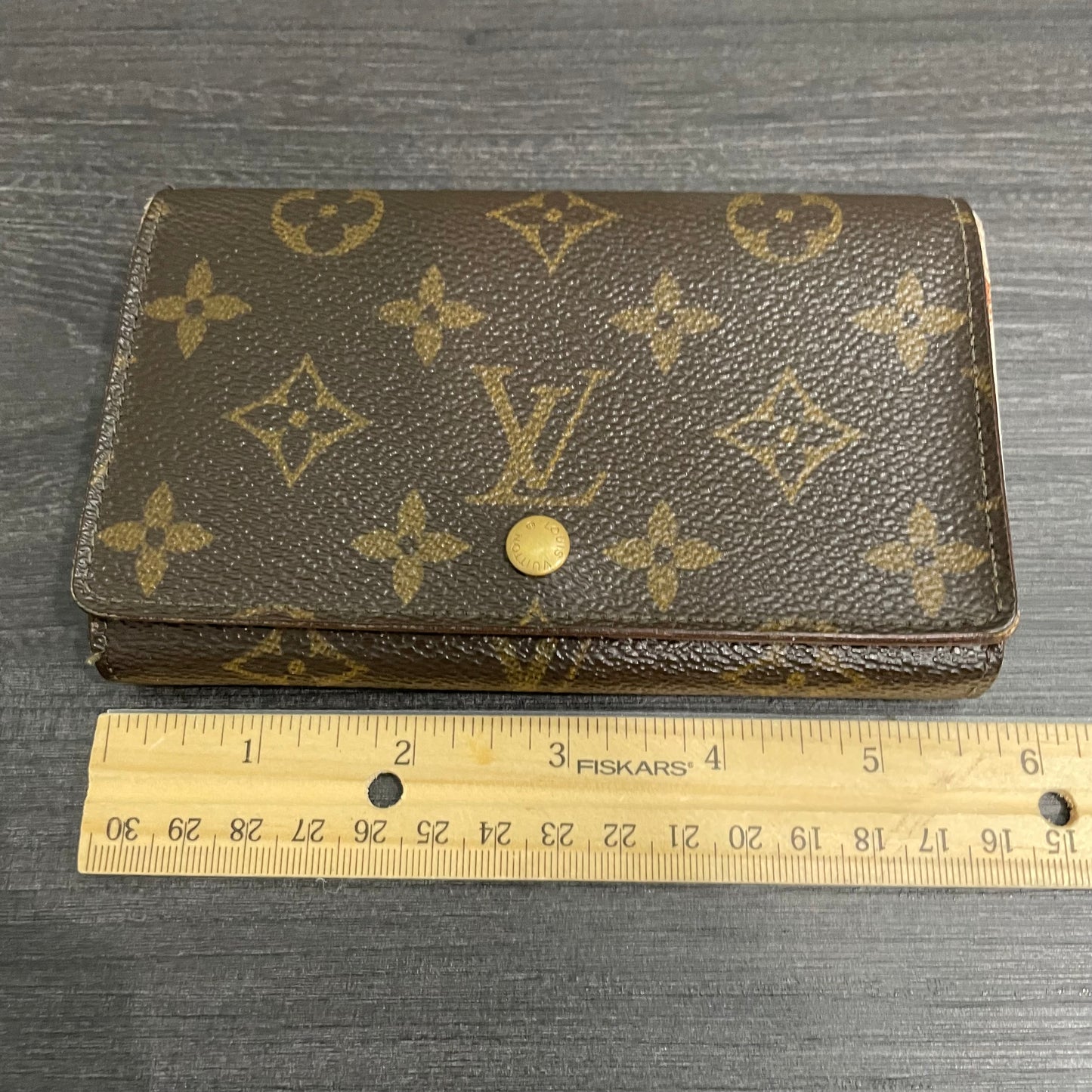 #186 LOUIS VUITTON Monogram Wallet