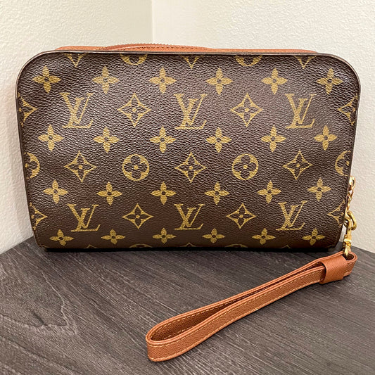 July-9 BAG DROP (Subscriber Price $260) Louis Vuitton Monogram Orsay Clutch