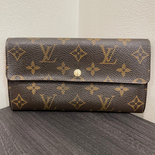 #194 LOUIS VUITTON Monogram Long Wallet