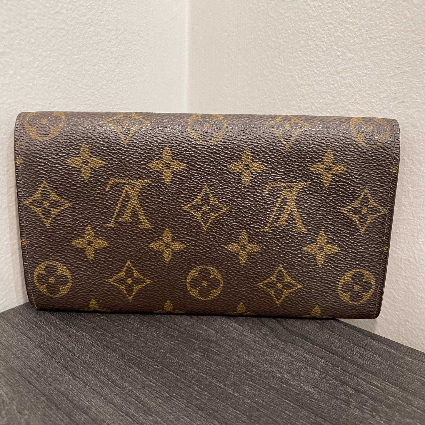 #195 LOUIS VUITTON Monogram Long Wallet