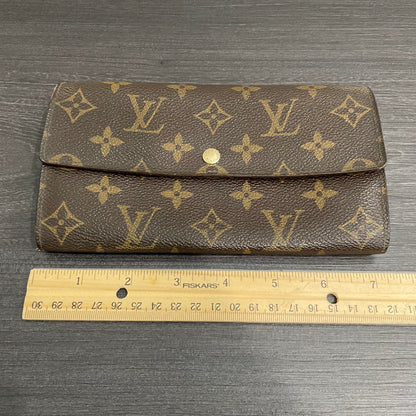 #195 LOUIS VUITTON Monogram Long Wallet