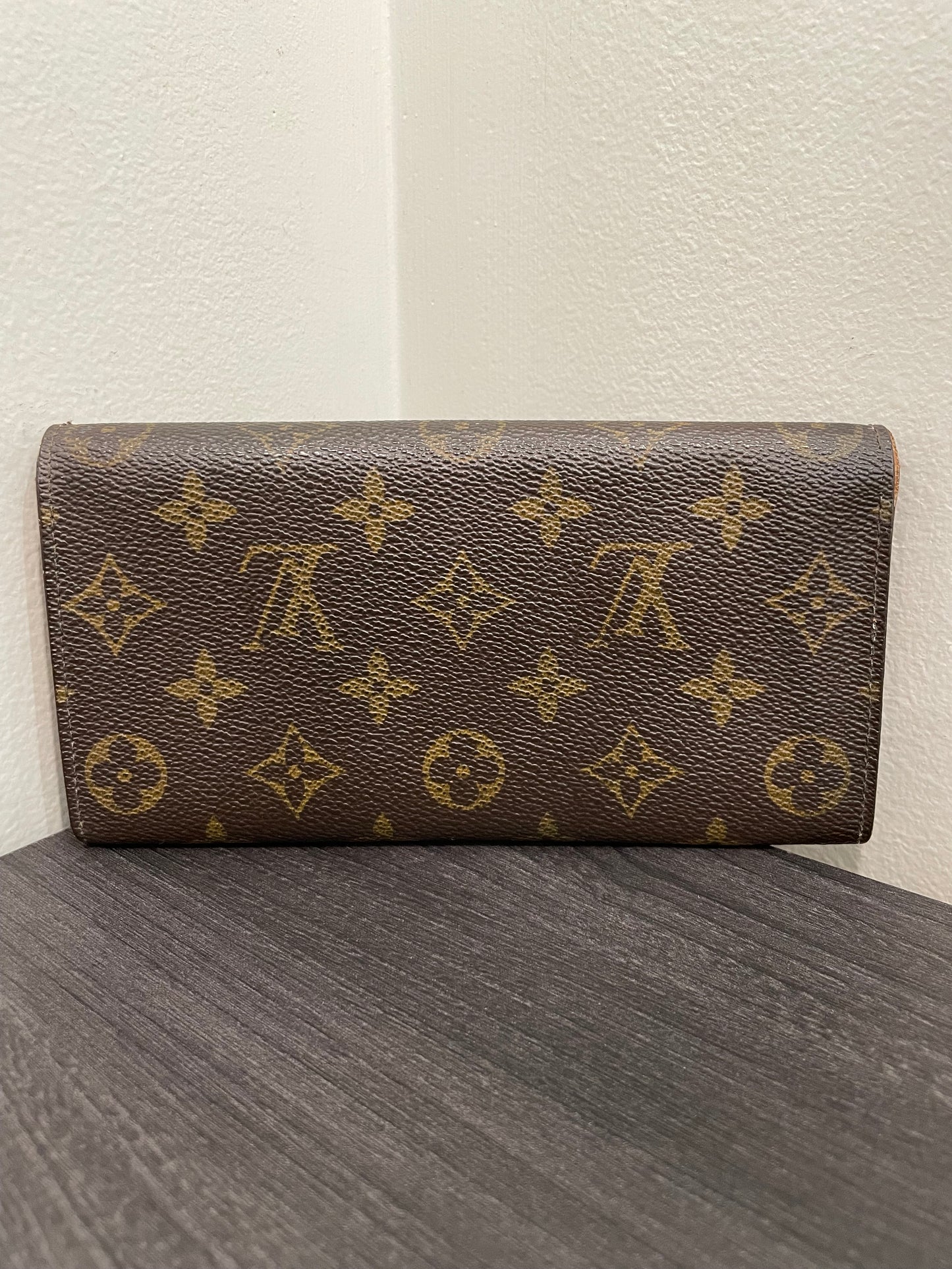 #196 LOUIS VUITTON Monogram Long Wallet