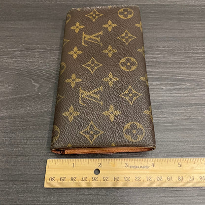 #196 LOUIS VUITTON Monogram Long Wallet