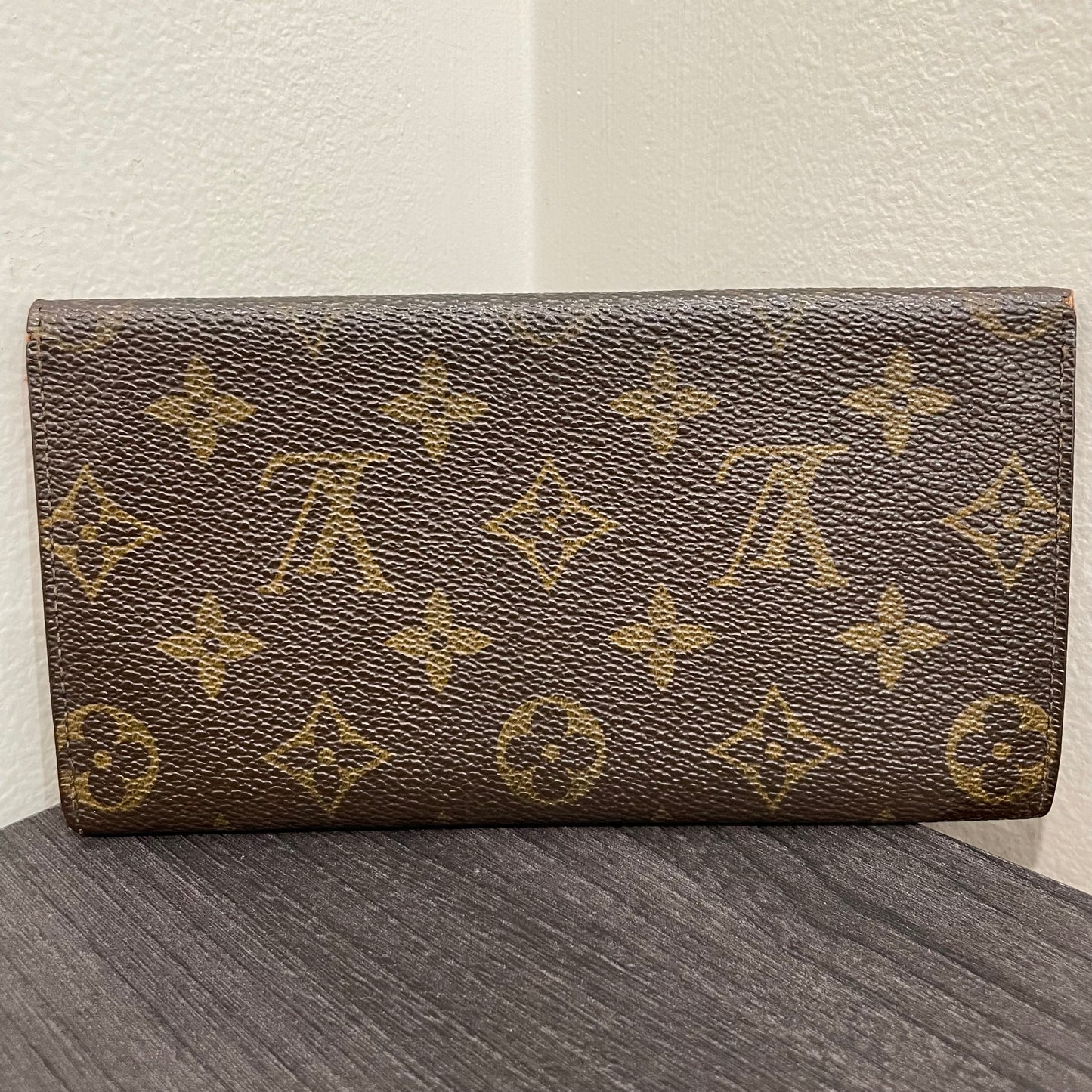 #199 LOUIS VUITTON Monogram Bi-fold Long Wallet