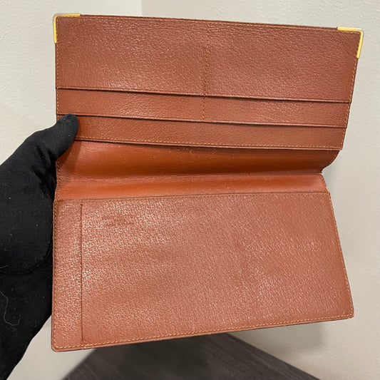 #200 LOUIS VUITTON Monogram Checkbook Holder