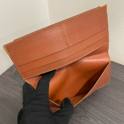 #200 LOUIS VUITTON Monogram Checkbook Holder