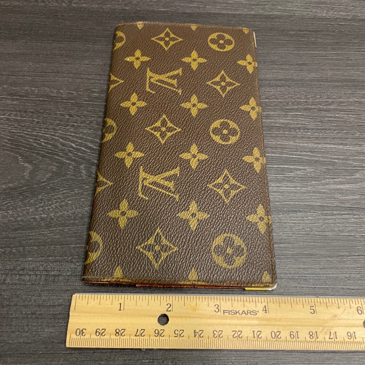 #200 LOUIS VUITTON Monogram Checkbook Holder
