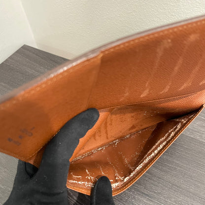#201 LOUIS VUITTON Monogram Checkbook Holder