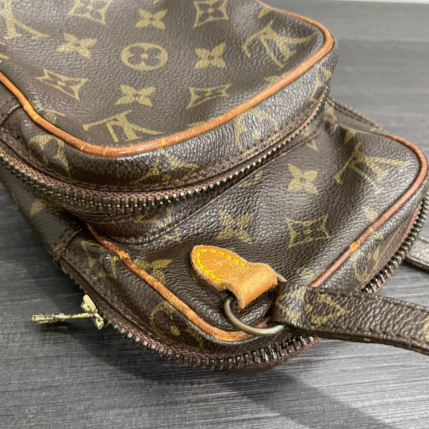 #601 LOUIS VUITTON Monogram Amazone Mini Crossbody