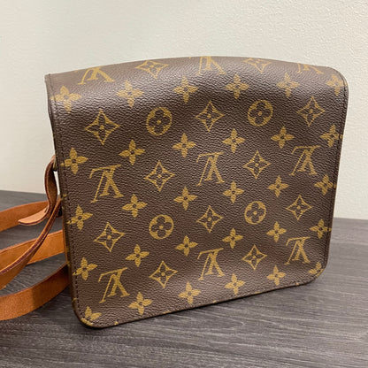 #603 LOUIS VUITTON Monogram Cartouchiere Crossbody