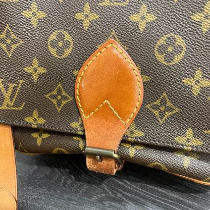 #603 LOUIS VUITTON Monogram Cartouchiere Crossbody