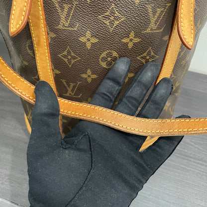 #604 LOUIS VUITTON Monogram Bucket Shoulder Bag