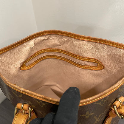#604 LOUIS VUITTON Monogram Bucket Shoulder Bag