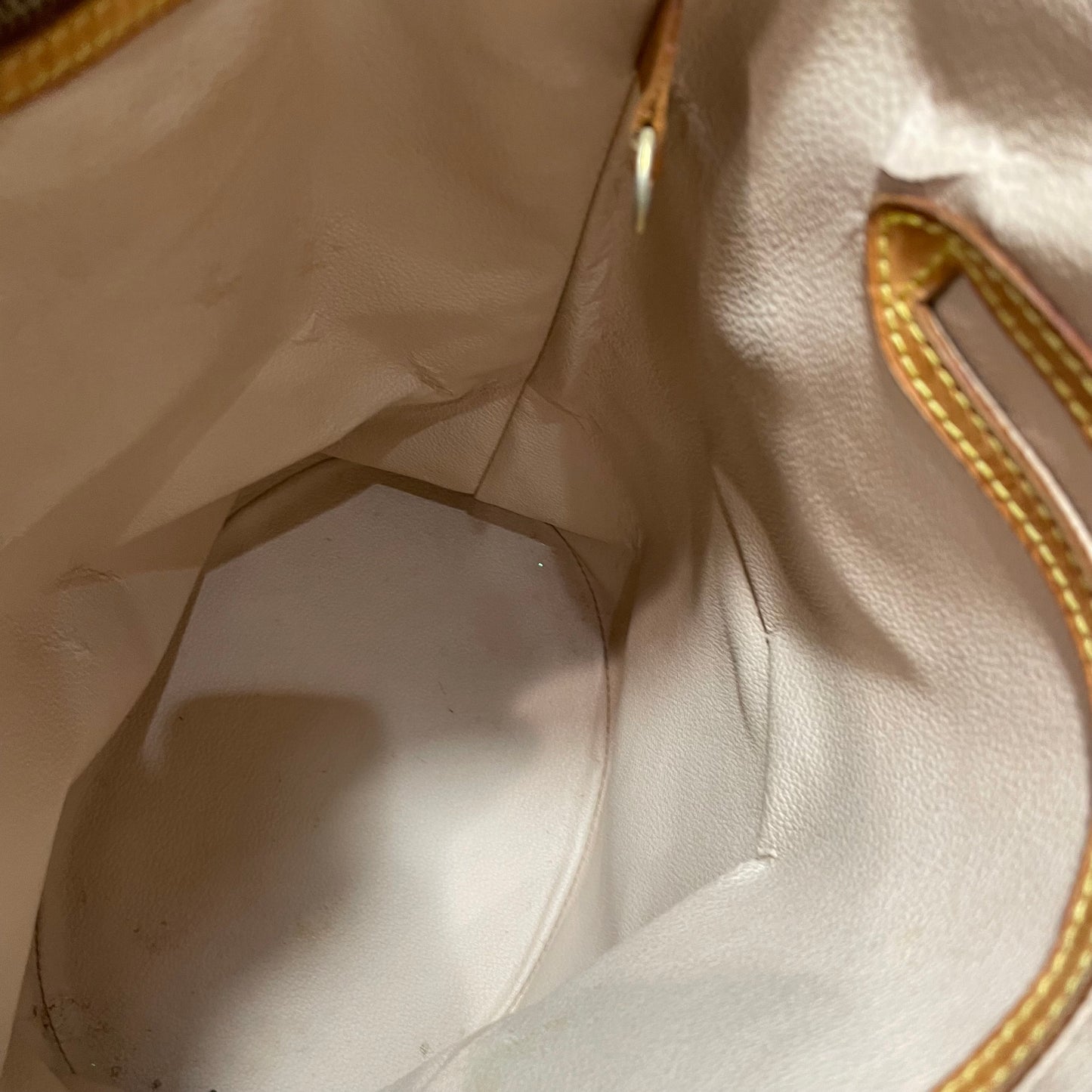 #604 LOUIS VUITTON Monogram Bucket Shoulder Bag