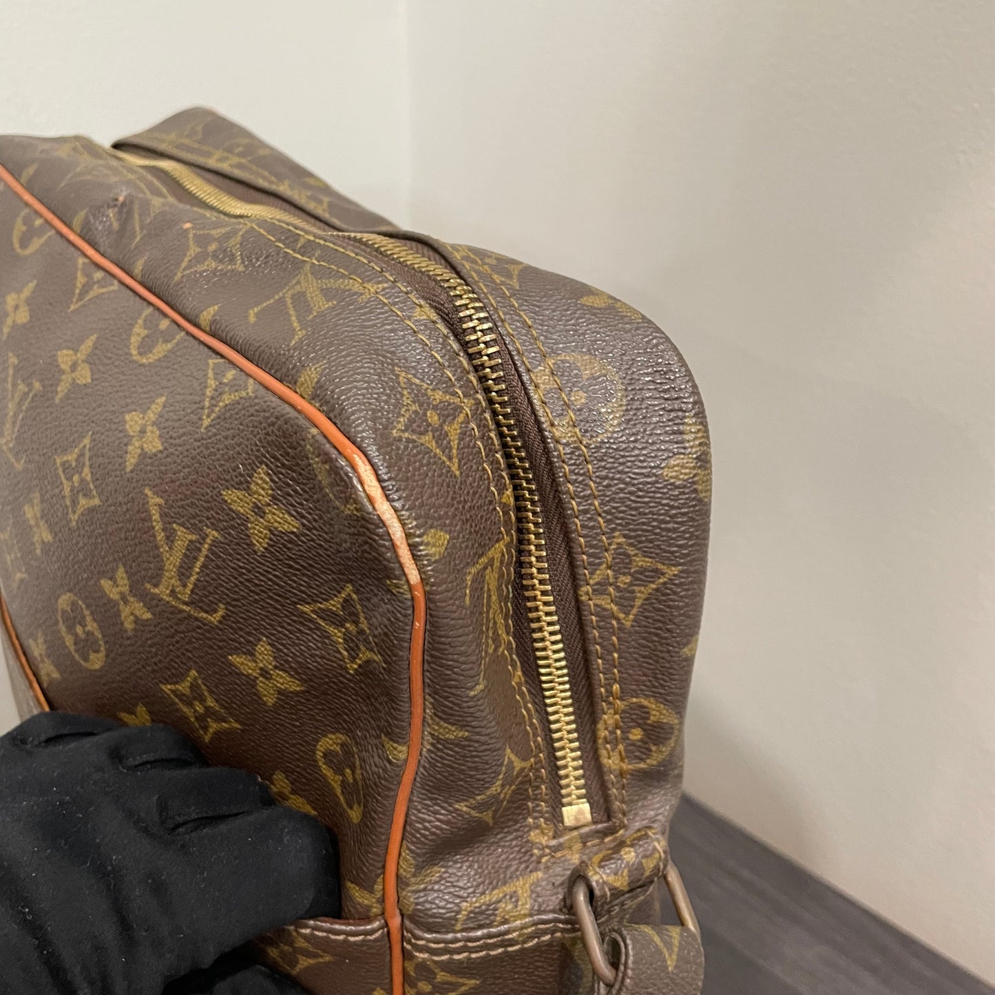 #605 LOUIS VUITTON Monogram Marceau GM