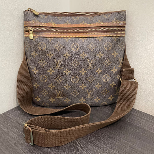 #606 LOUIS VUITTON Monogram Bosphore Crossbody