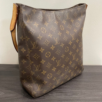 #607 LOUIS VUITTON Monogram Looping GM