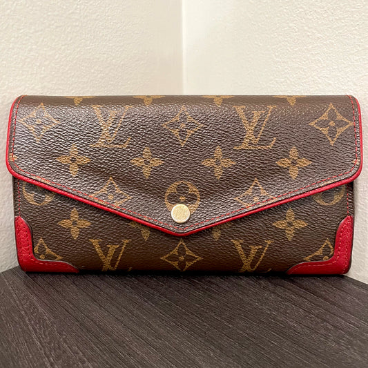 July-9 BAG DROP (Subscriber Price $150) Louis Vuitton Monogram Sarah Retiro Wallet