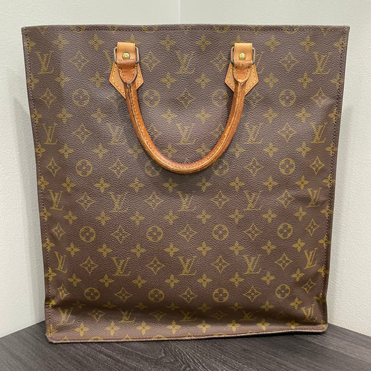 #608 LOUIS VUITTON Monogram Sac Plat