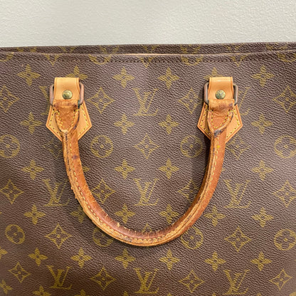 #608 LOUIS VUITTON Monogram Sac Plat