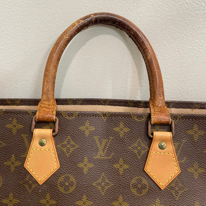 #608 LOUIS VUITTON Monogram Sac Plat