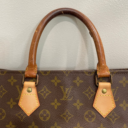 #608 LOUIS VUITTON Monogram Sac Plat