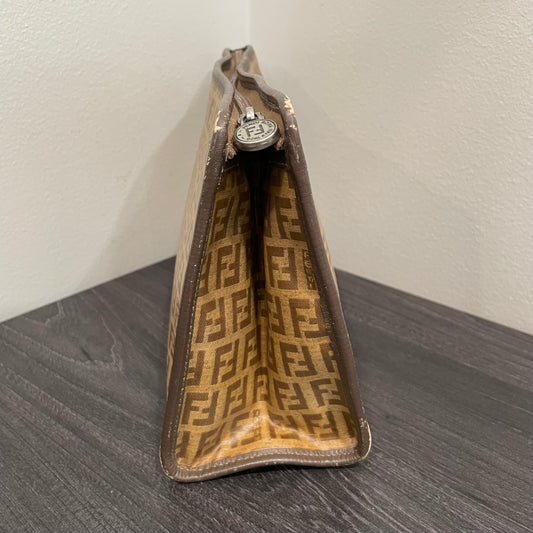 #611 FENDI Vintage Zucchino Clutch Pouch