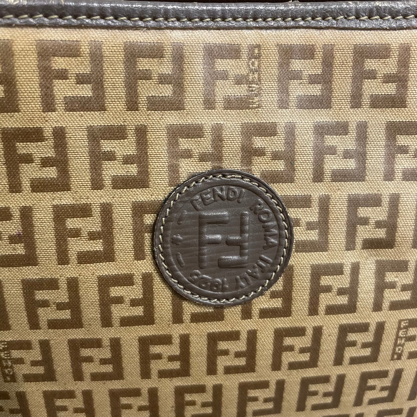 #611 FENDI Vintage Zucchino Clutch Pouch