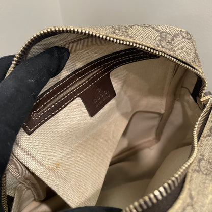#703 GUCCI GG Canvas Crossbody