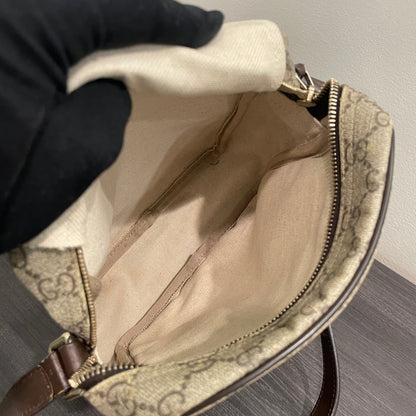 #703 GUCCI GG Canvas Crossbody