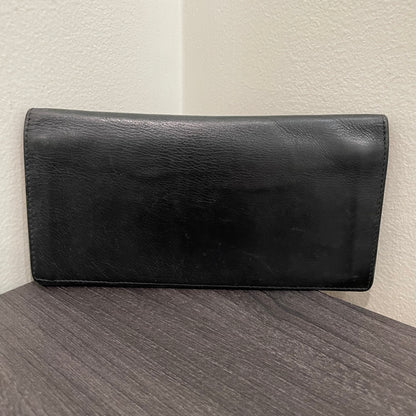 #103 CHRISTIAN DIOR Flap Long Leather Wallet