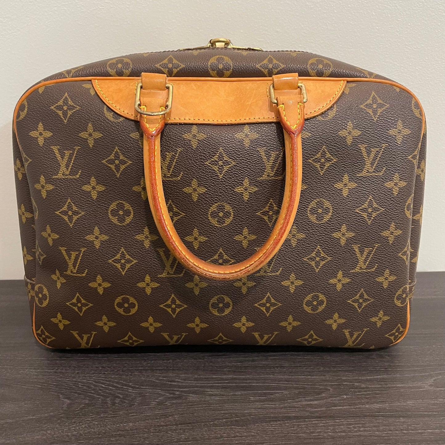 SOLD! Louis Vuitton Monogram Deauville with Lock & Key