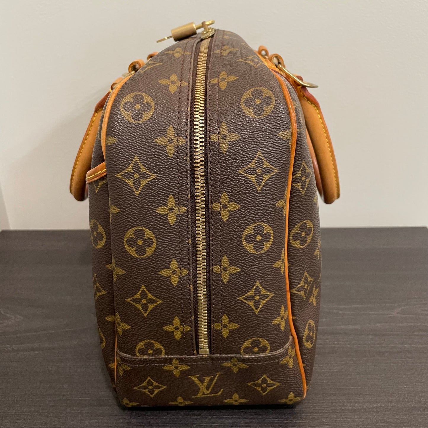 SOLD! Louis Vuitton Monogram Deauville with Lock & Key