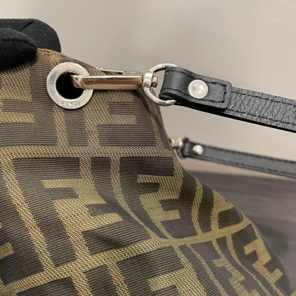 #718 FENDI Zucca Canvas Tote