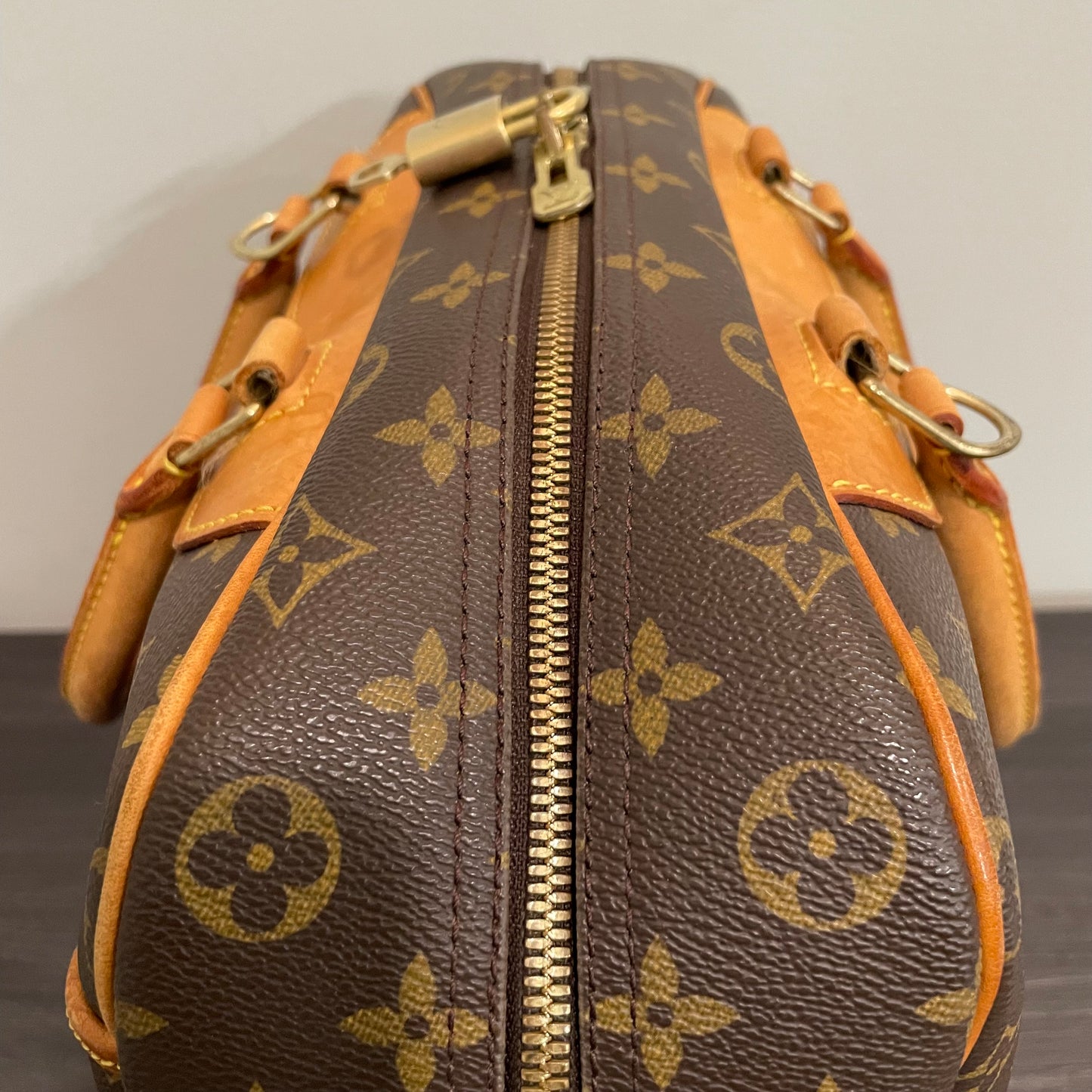 SOLD! Louis Vuitton Monogram Deauville with Lock & Key