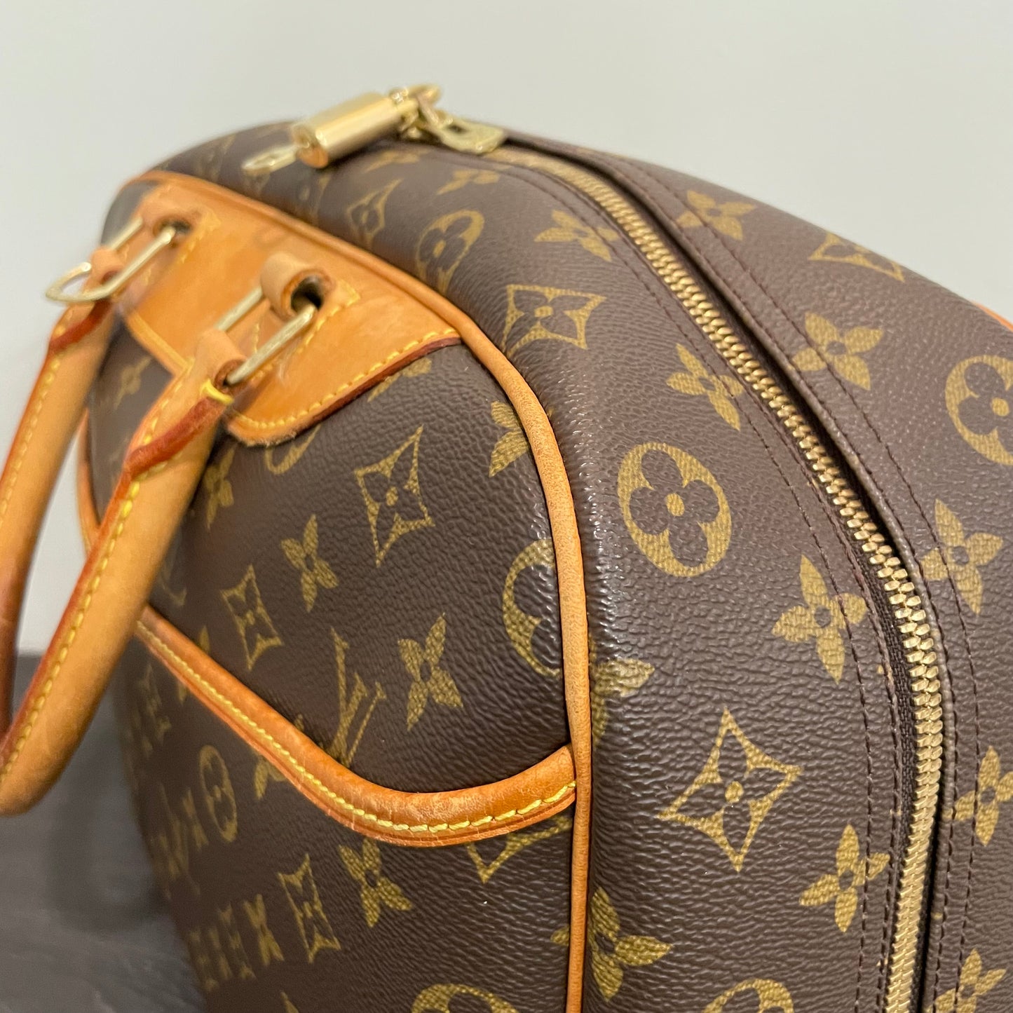 SOLD! Louis Vuitton Monogram Deauville with Lock & Key