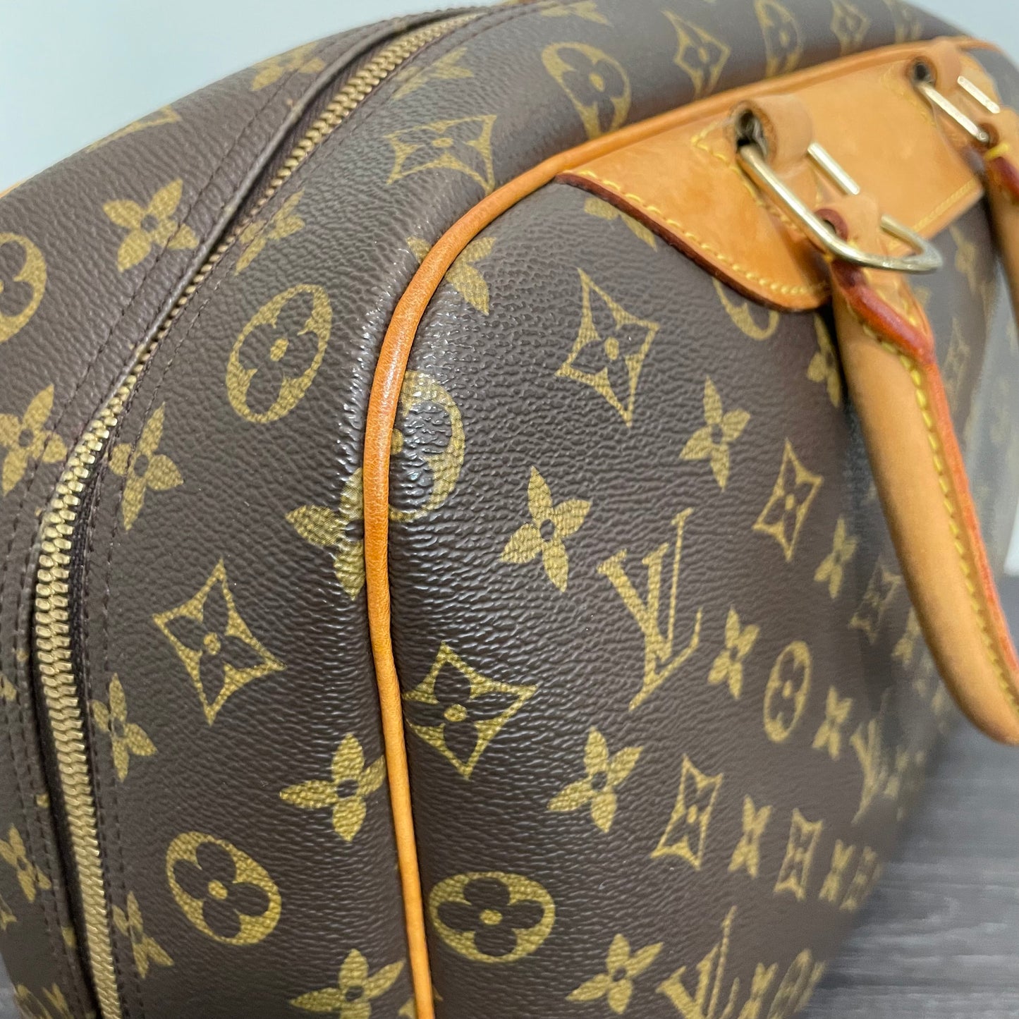 SOLD! Louis Vuitton Monogram Deauville with Lock & Key