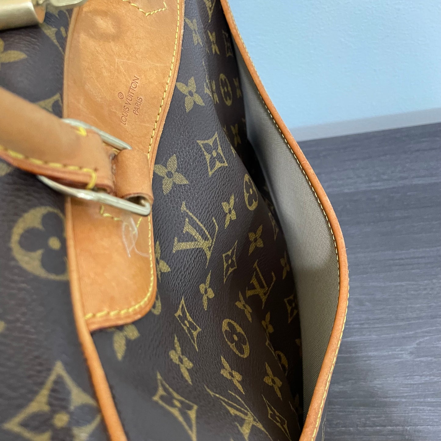 SOLD! Louis Vuitton Monogram Deauville with Lock & Key