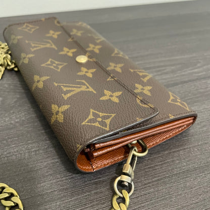 SOLD! Louis Vuitton Monogram Wallet on Chain