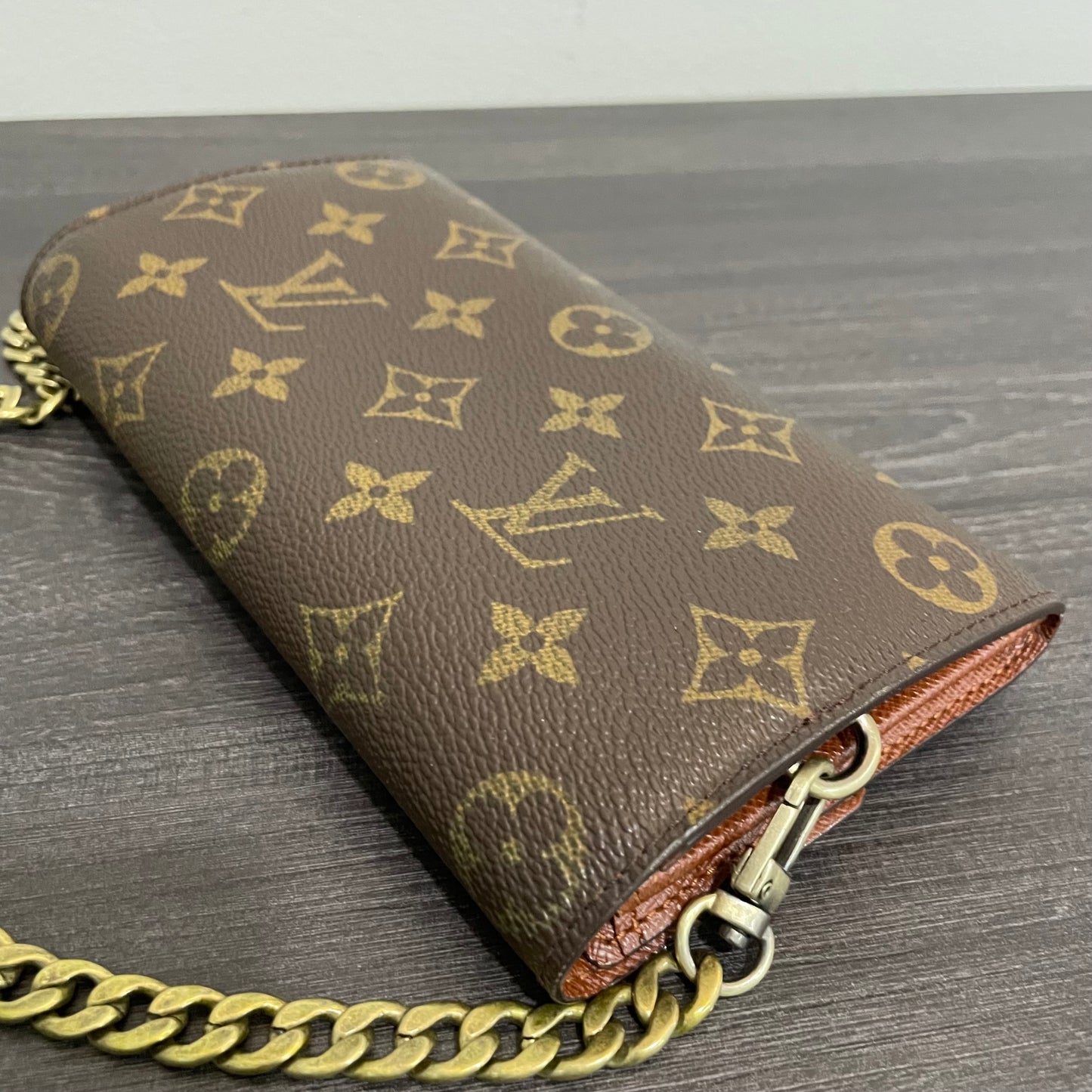 SOLD! Louis Vuitton Monogram Wallet on Chain