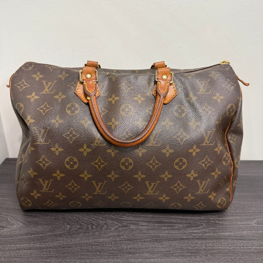 #1034 LOUIS VUITTON Monogram Speedy 35