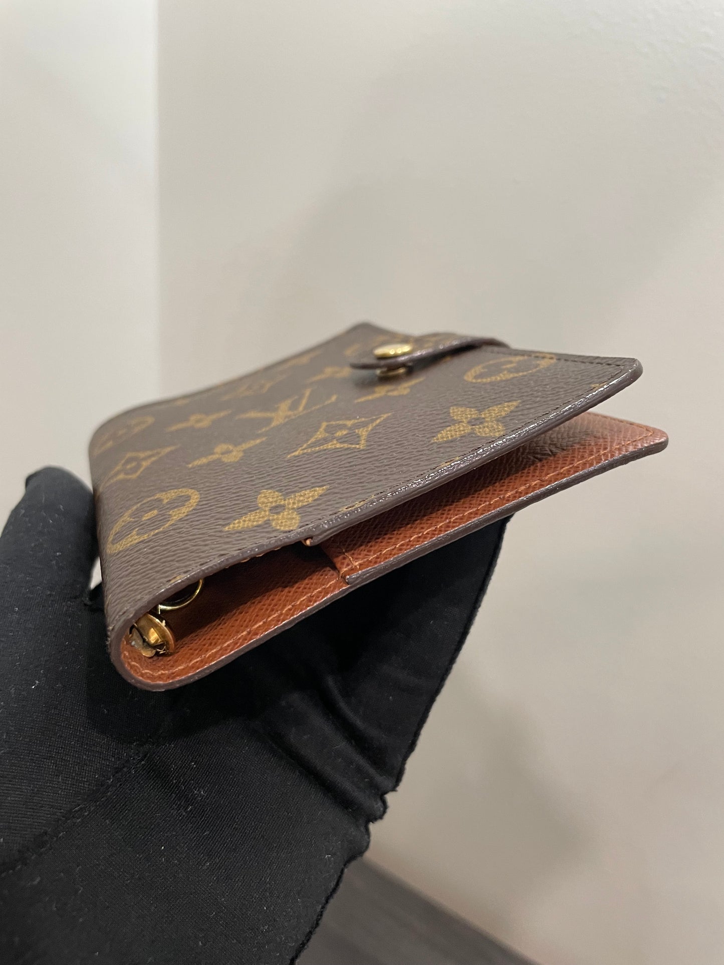 #114 LOUIS VUITTON Monogram Agenda PM with Dust Bag & Box