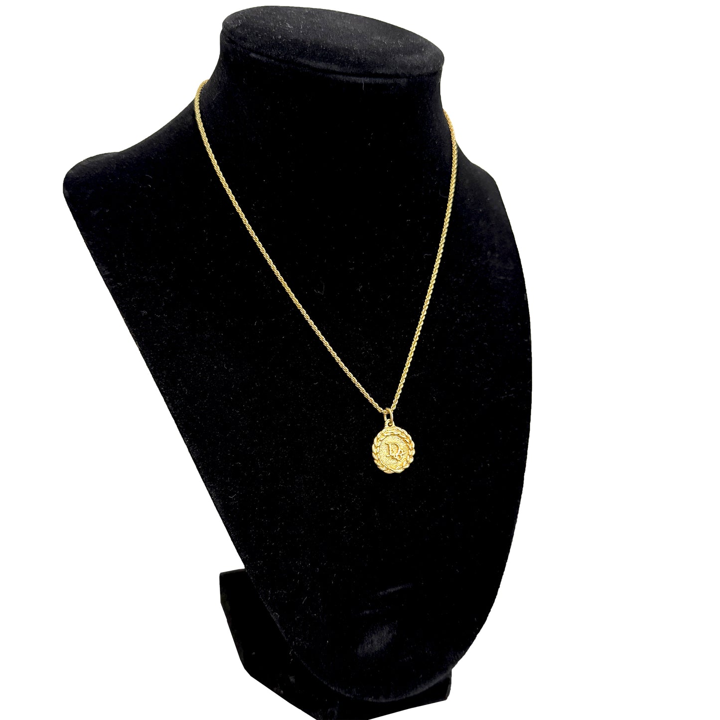 #1101-17  CHRISTIAN DIOR Pendant Necklace